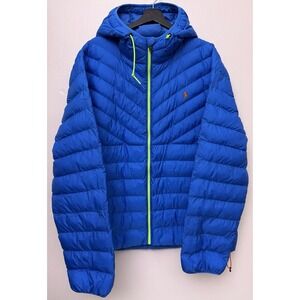 NWOT POLO‎ RALPH LAUREN The Colden Packable Hooded Puffer Jacket Full Zip Sz 2XL